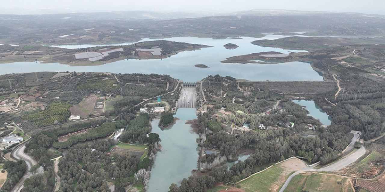 Mersin'de üç barajın doluluk oranı yağışlarla birlikte yükseldi