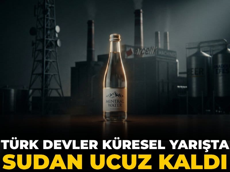 Türk devler küresel yarışta sudan ucuz kaldı