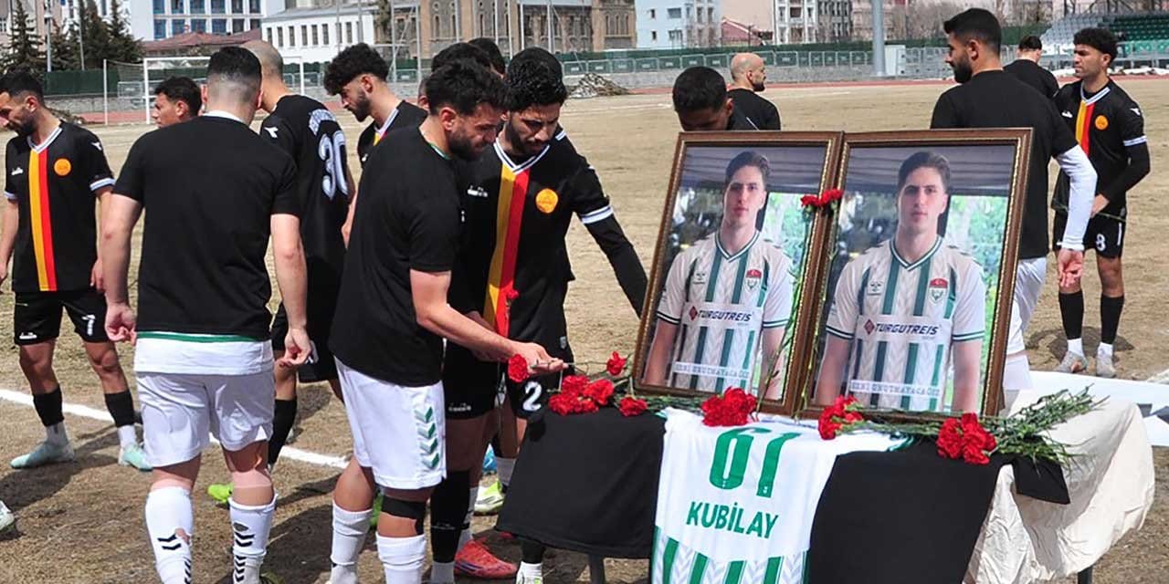 Öldürülen futbolcu Kubilay Kaan Kundakçı Bölgesel Amatör Lig'de anıldı