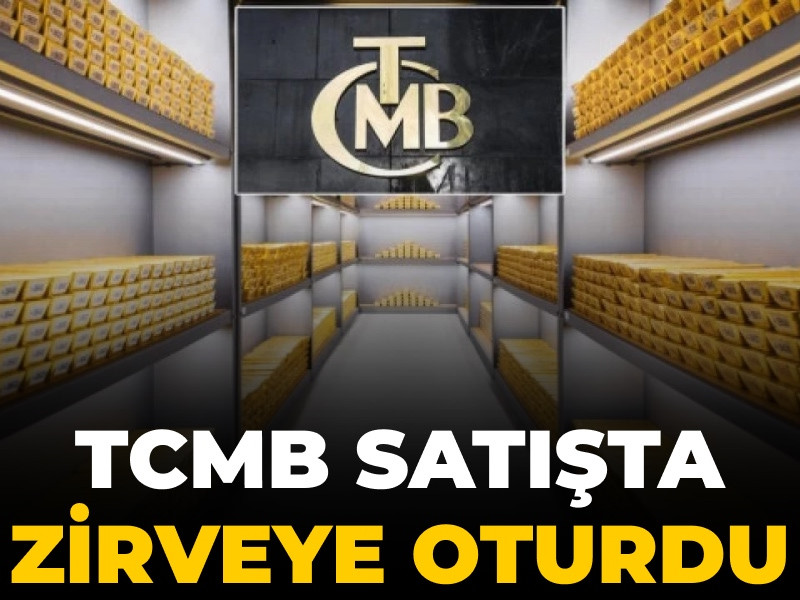TCMB satışta zirveye oturdu