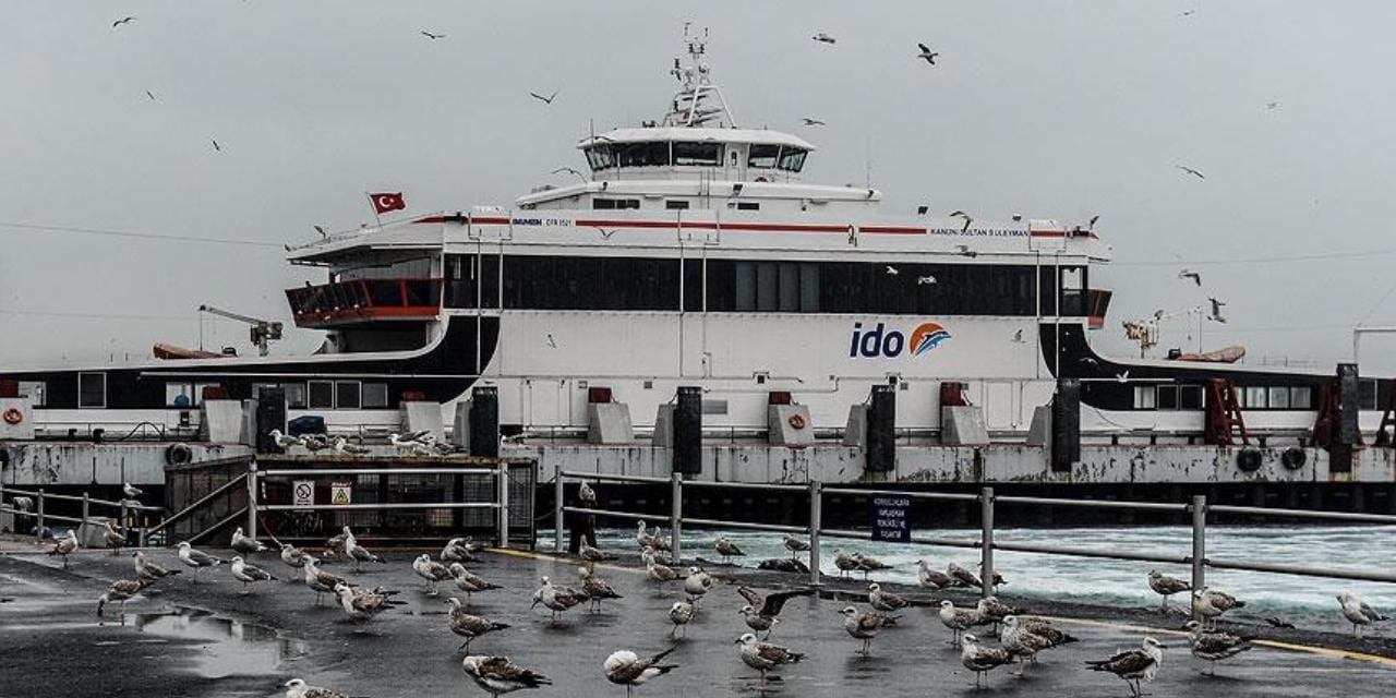 Deniz ulaşımına fırtına engeli: İDO ve BUDO seferleri iptal edildi
