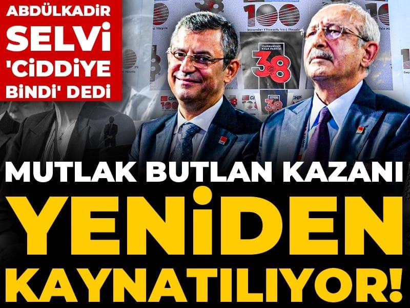Mutlak butlan kazanı yeniden kaynatılıyor! Abdulkadir Selvi 'Ciddiye bindi' dedi