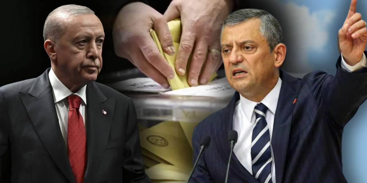 Özgür Özel'in açıkladığı anket ortaya çıktı! AKP tek başına kaldı