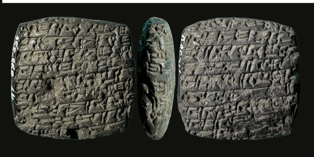 Kültepe'de 4 bin yıllık tabletten kan davası çıktı