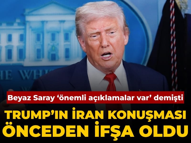 Dünyanın gözü bu konuşmadaydı: Trump'ın ne söyleyeceği önceden ifşa oldu