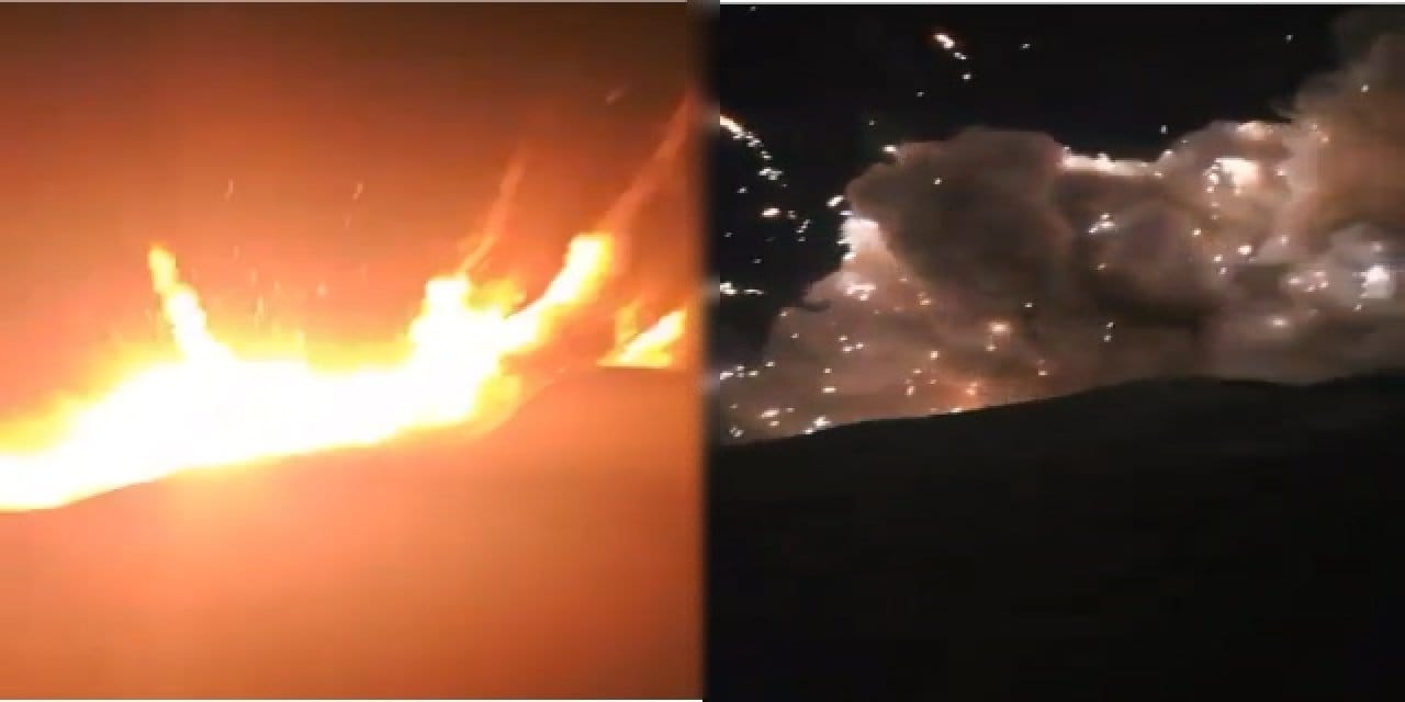 İran vurdu Pentagon sansürledi: ABD üssünde patlama görüntüsü ortaya çıktı