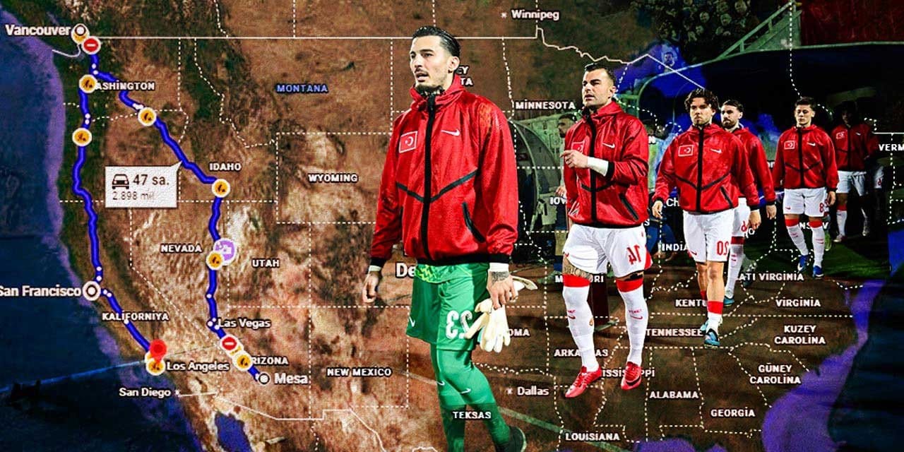 Milli Takım 3 maç için 8 bin 700 km gidecek