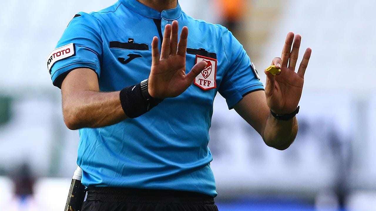 TFF 1. Lig'de 33. haftanın hakemleri belli oldu