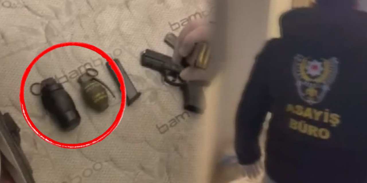 Esenyurt’ta zehir tacirlerine operasyon! Evden el bombası çıktı