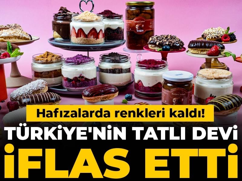 Türkiye'nin tatlı devi Ekleristan iflas etti: Hafızalarda renkleri kaldı!