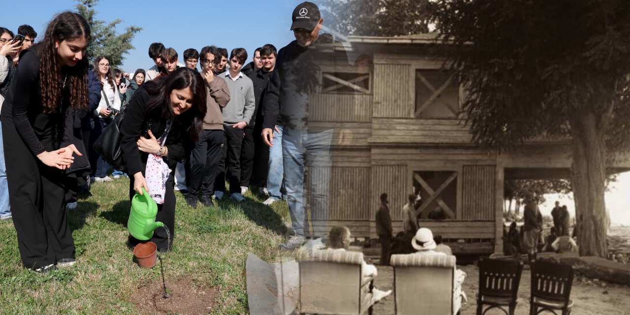 Yürüyen Köşk’ün çınar ağacı Anıtkabir’de kök saldı!