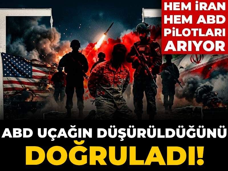 ABD uçağın düşürüldüğünü doğruladı! İki pilottan biri bulundu