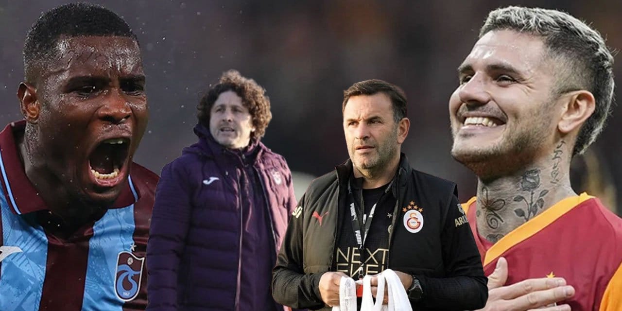 Süper Lig'de derbi heyecanı: Trabzonspor mu Galatasaray mı? Fatih Tekke ve Okan Buruk kararını verdi