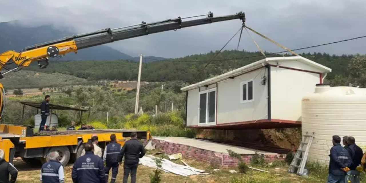 Tarım arazilerindeki kaçak yapılar kaldırılıyor