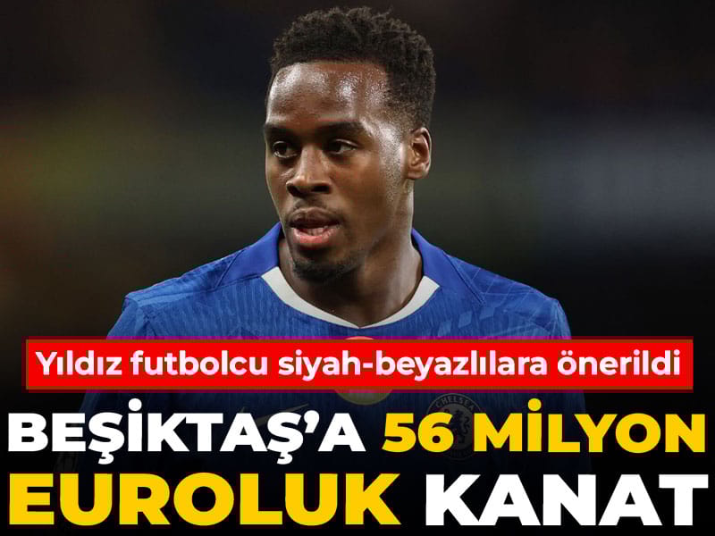 Bonservisine 56 milyon euro ödenen yıldız futbolcu Beşiktaş’a önerildi