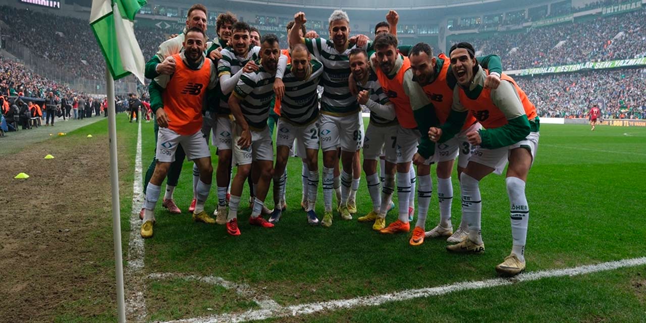 Bursaspor adım adım şampiyonluğa gidiyor