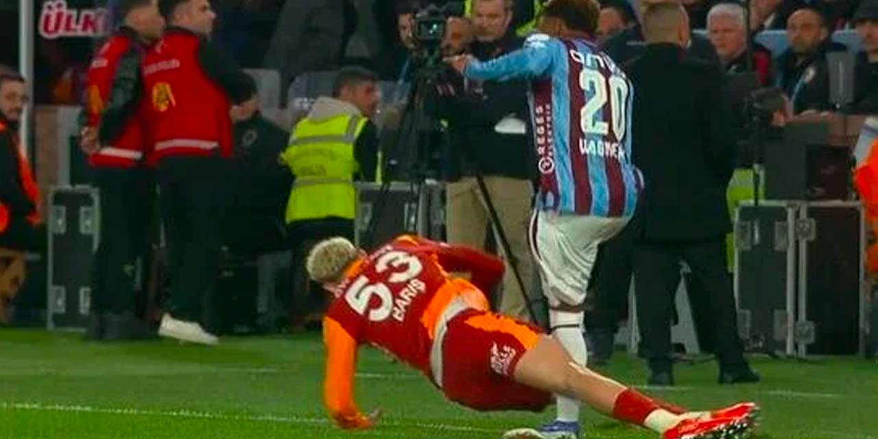 Derbide tartışmalı pozisyon: Trabzonspor isyan etti