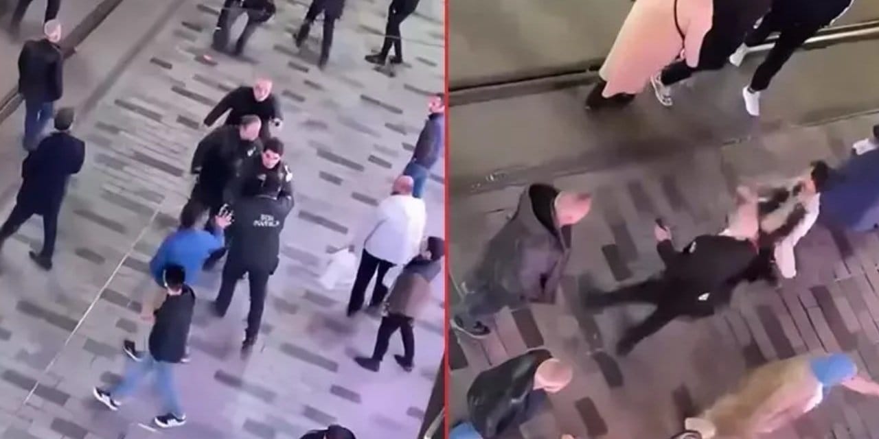 İstiklal Caddesi savaş alanına döndü