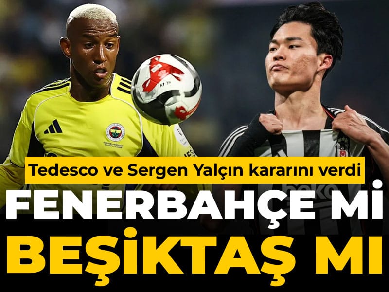 Fenerbahçe mi Beşiktaş mı: Tedesco ve Sergen Yalçın ilk 11’i belirledi