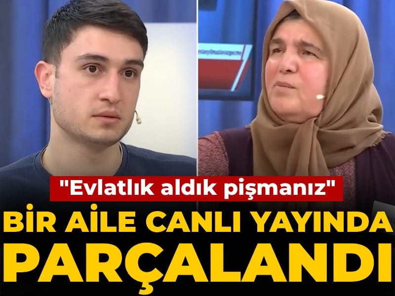 Bir aile canlı yayında parçalandı! 