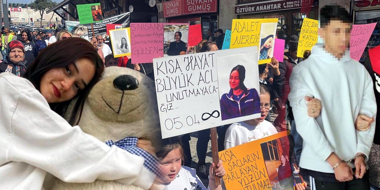 Okul bahçesinde 30 bıçak darbesiyle katledilen Gülden için yürüdüler: İndirimli ceza da indirildi