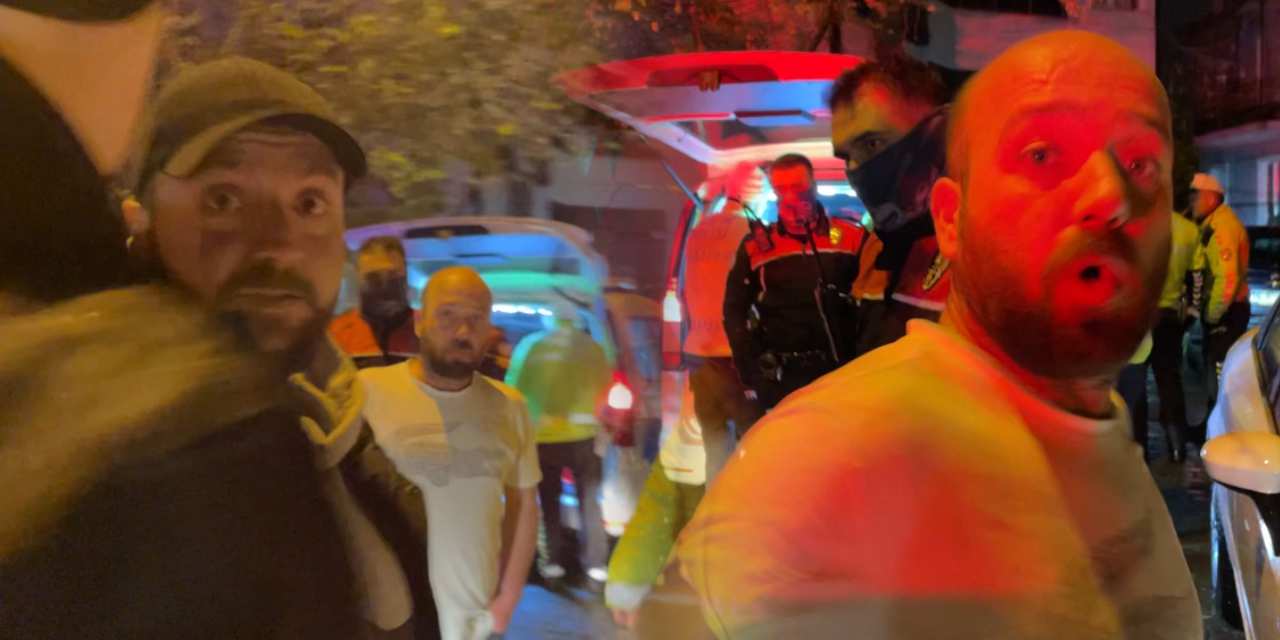Polisten kaçtı, alkolmetreye üflemeyi reddetti, ehliyetsiz çıktı! 259 bin TL ceza kesilince gazeteciye saldırdı