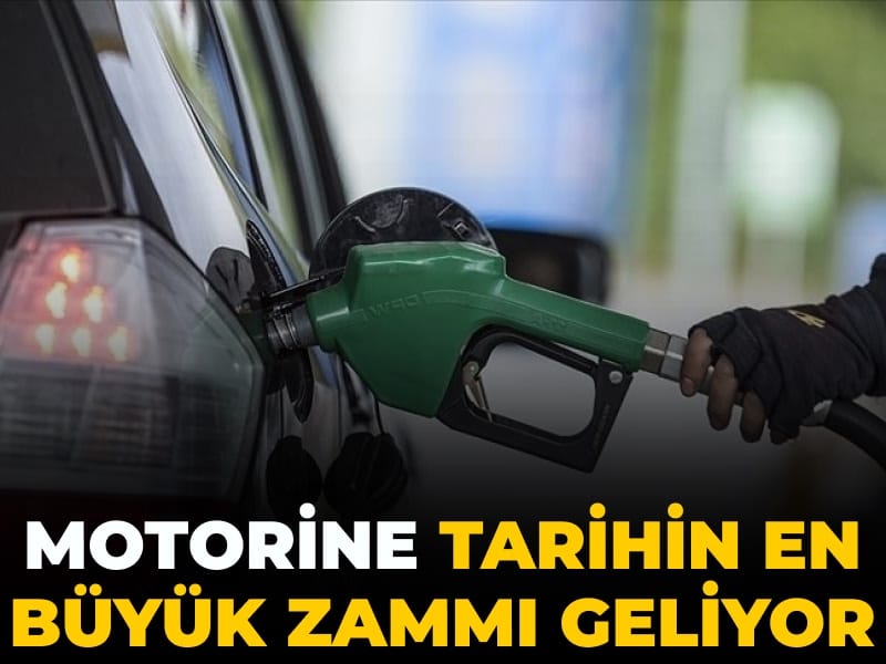 Motorine tarihin en büyük zammı geliyor