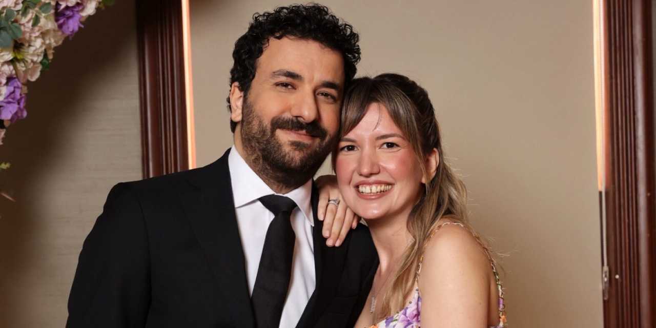 Hasan Can Kaya nişan yüzüğünü taktı