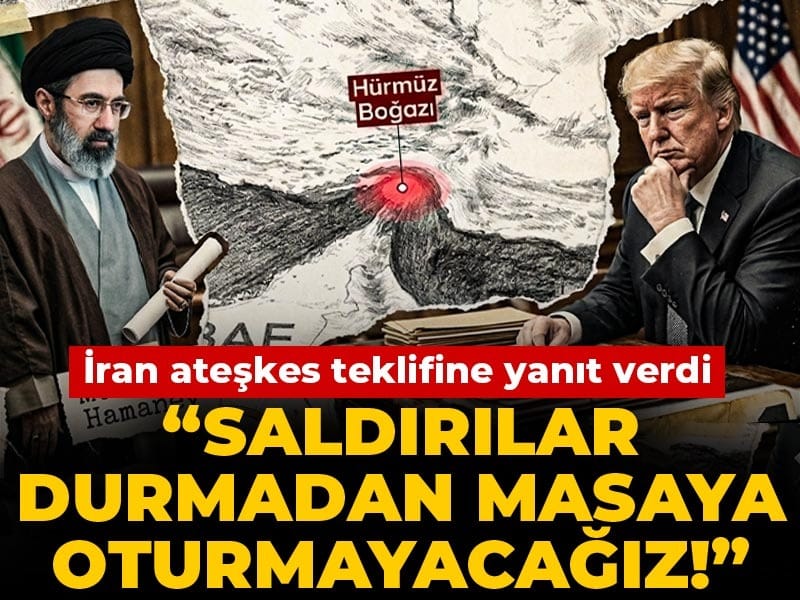 Son Dakika | İran ateşkes teklifine yanıt verdi: Saldırılar durmadan masaya oturmayacağız!