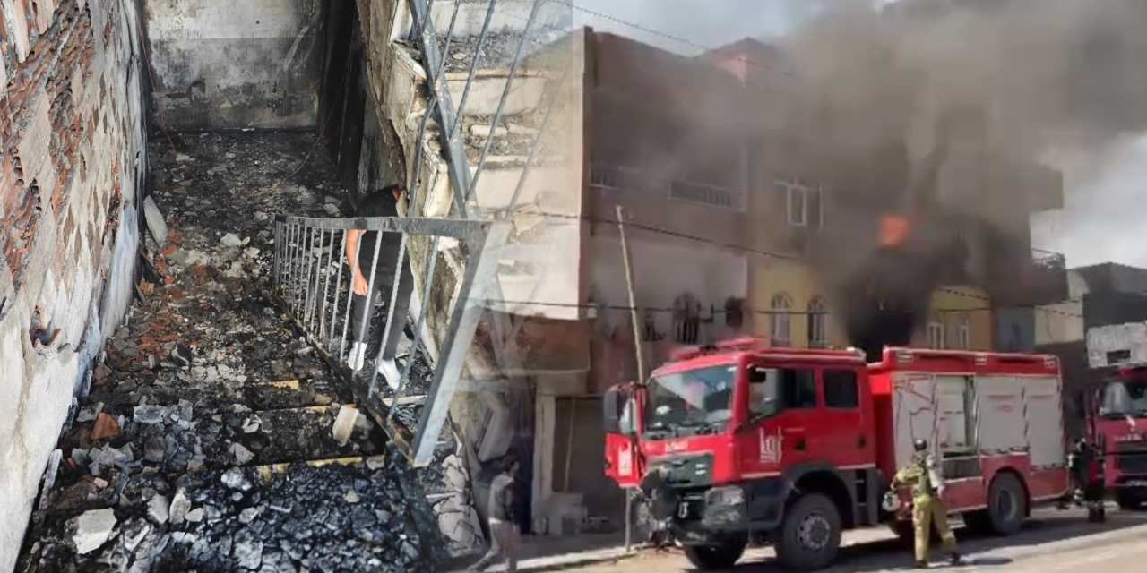 Mardin’de yangın paniği! 1’i bebek 4 kişi dumandan etkilendi