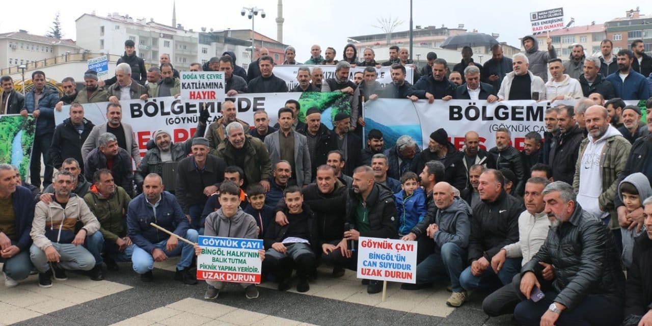 Bingöl'de tepkiler çığ oldu HES iptal edildi
