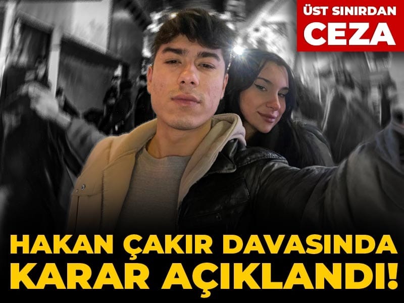 Son dakika | Hakan Çakır davasında karar açıklandı!
