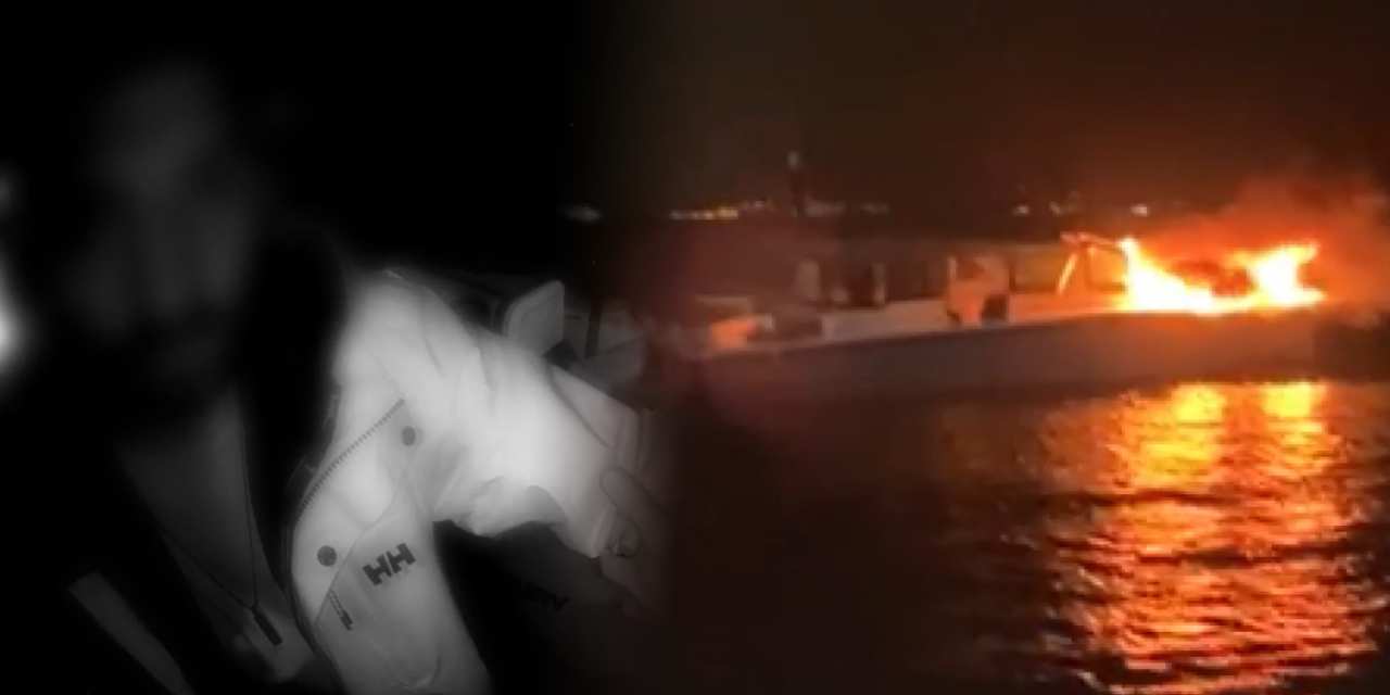 Kadıköy'deki tekne yangınında 4 kişi kurtarıldı!