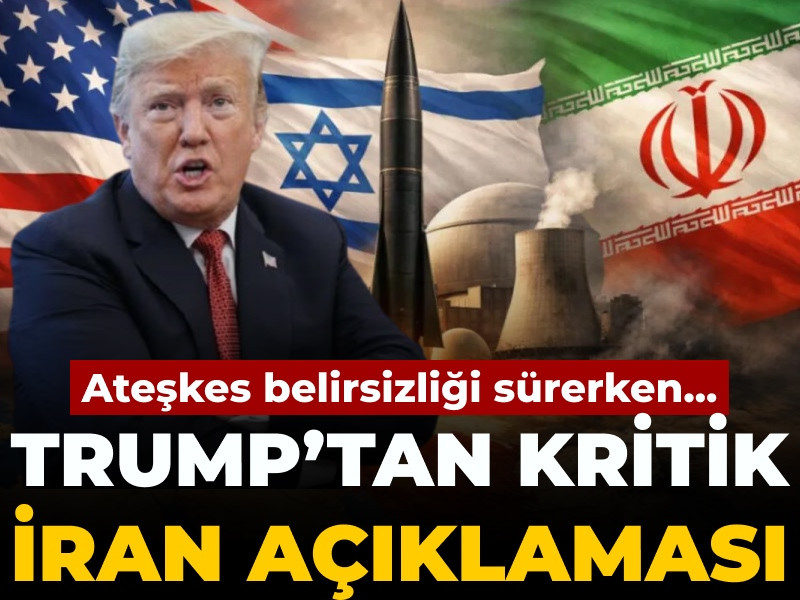 Son Dakika | Trump'tan ateşkes açıklaması