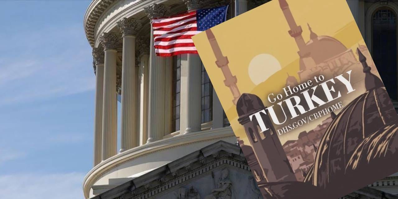 ABD'den Türkler için skandal paylaşım! "Go home Turkey" deyip Amerika'yı terk edin dediler