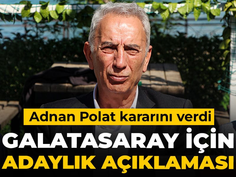 Adnan Polat'tan başkanlık açıklaması