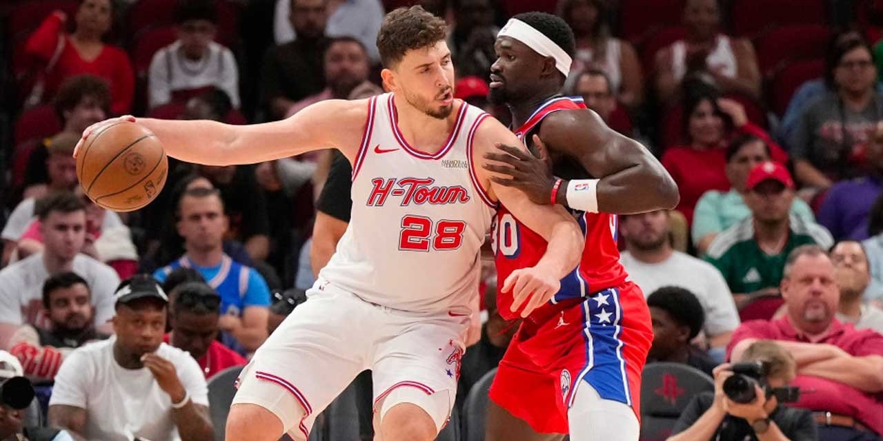 Alperen Şengün Adem Bona'yı üzdü