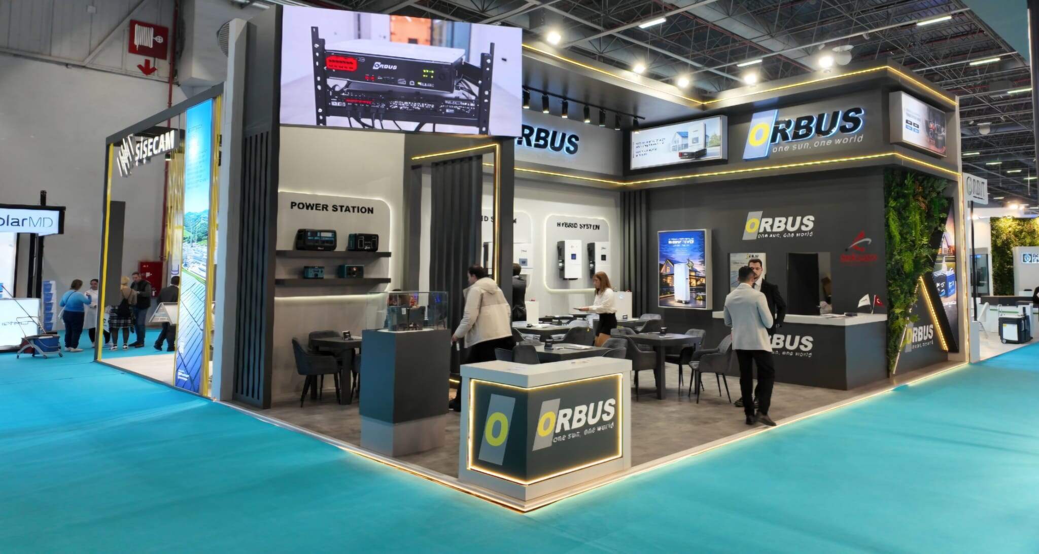 Solarex Fuarının Enerjik Markası Orbus