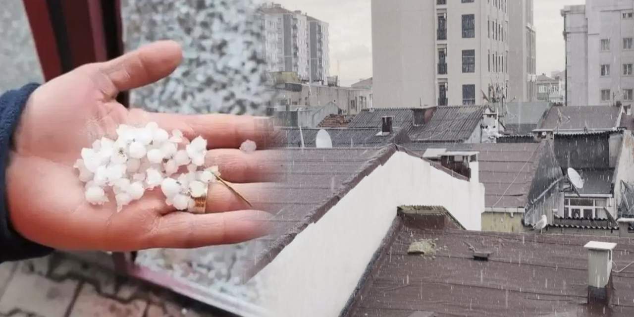 İstanbul doluya tutuldu! Battaniyesini kapan dışarı koştu