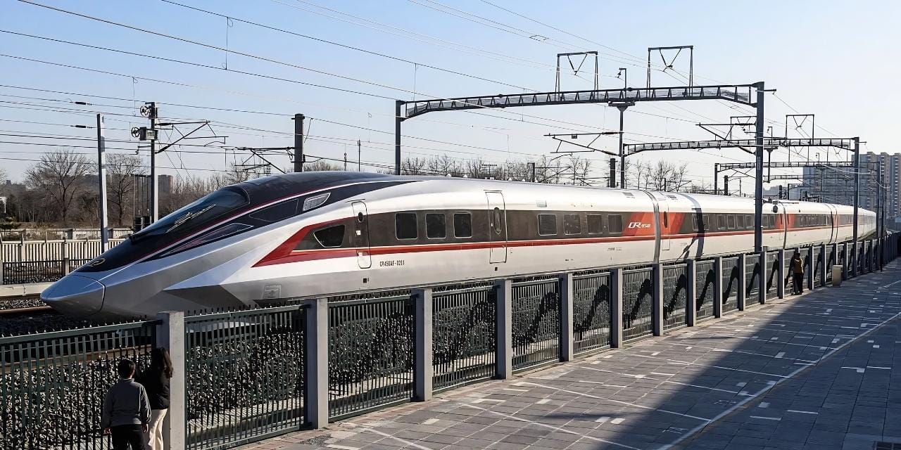 Çin'den dünyanın en hızlı treni geliyor: Toz yutturacak