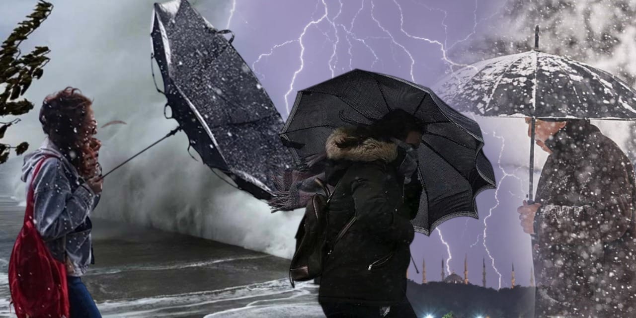 Hafta sonu plan yapanlar dikkat! Bakanlık korkutan haritayı paylaştı: Kar, tipi, sel, don, çığ tehlikesi...