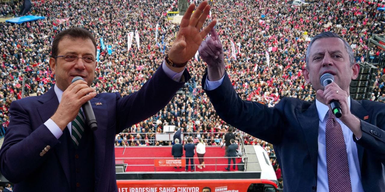 Özel ve İmamoğlu'ndan mitinge davet mesajı