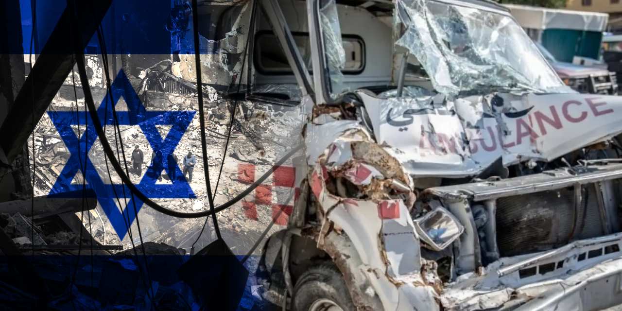 İsrail Lübnan’da ambulansı hedef aldı!