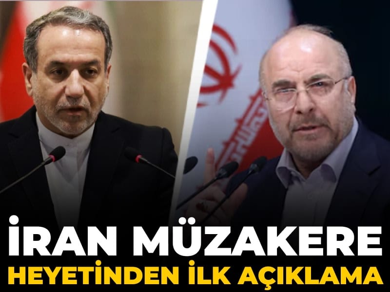İran müzakere heyetinden ilk açıklama