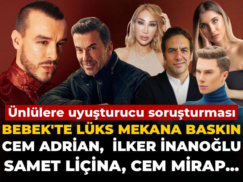 Son Dakika | Cem Adrian, İlker İnanoğlu ve iki fenomen hakkında gözaltı kararı