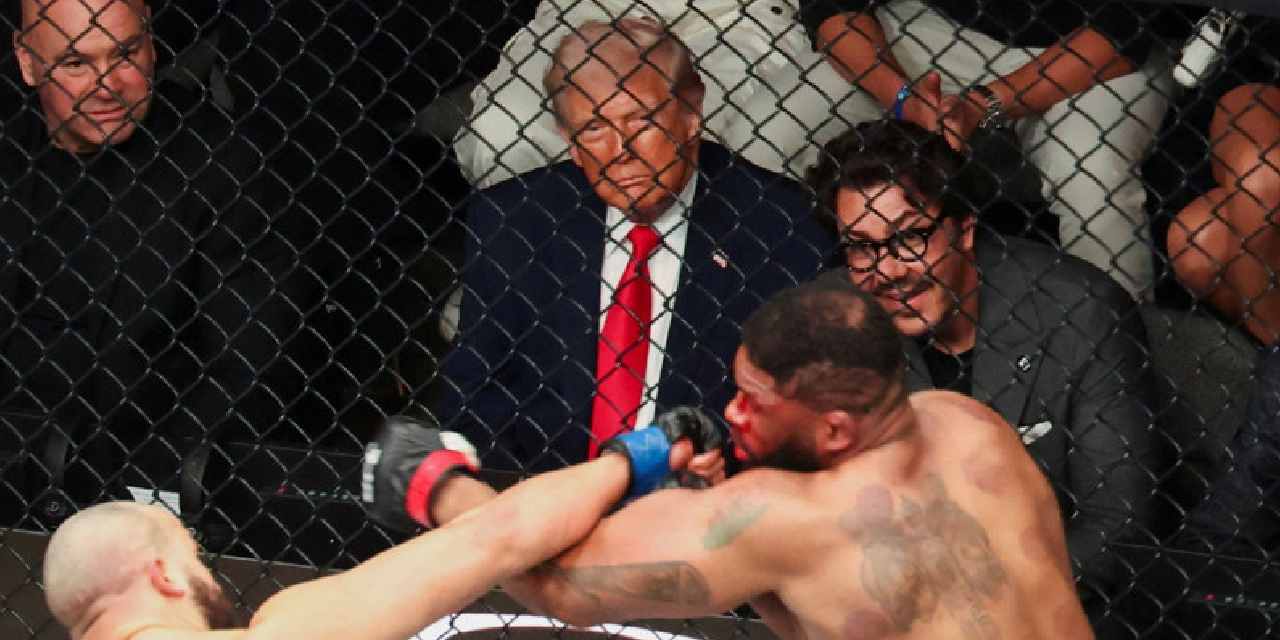 Dünya İslamabad’a kilitlenirken Trump kafes dövüşünü izledi