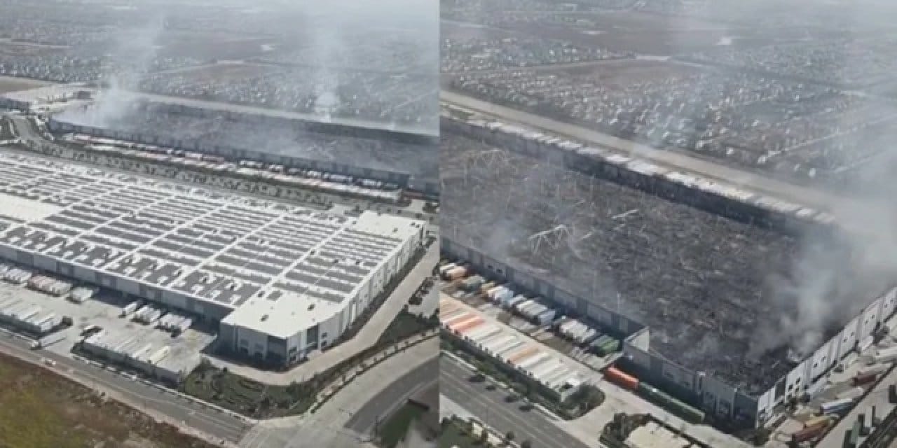 Maaşından memnun olmadı çalıştığı depoyu yaktı