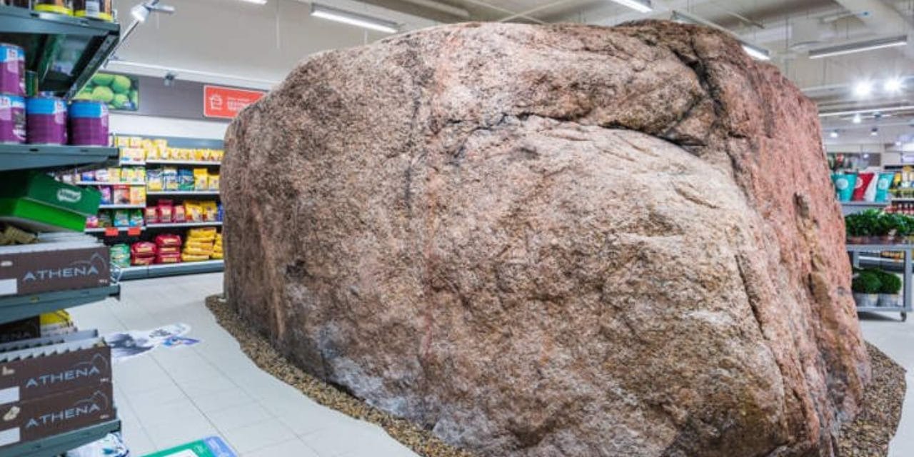 Alışverişe giden binlerce ziyaretçi binlerce yıllık buzul çağına çarpıyor!