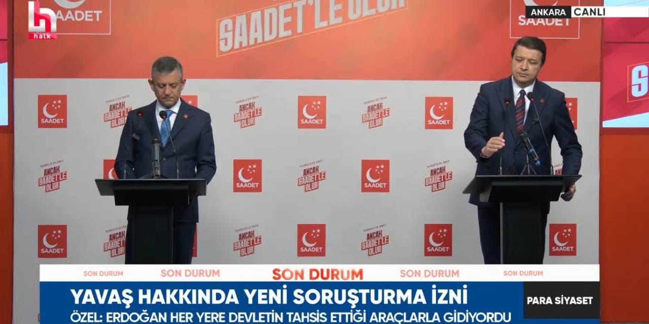 Son Dakika | Özgür Özel'den Mansur Yavaş hakkındaki soruşturma iznine ilk tepki