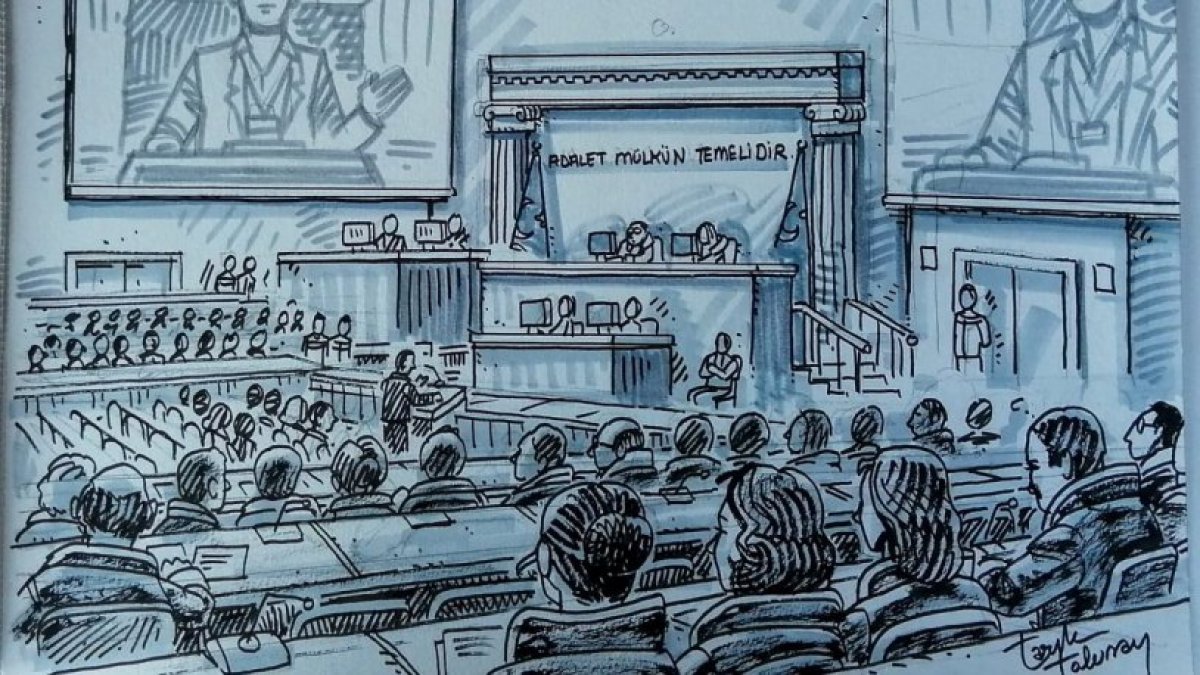 Gezi Davası’nın üçüncü duruşmasında "çizim yasağı"